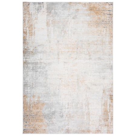 Safavieh 9 x 12 ft. Vogue Contemporary Power Loomed Rectangle Rug Grey & Gold VGE208F-9